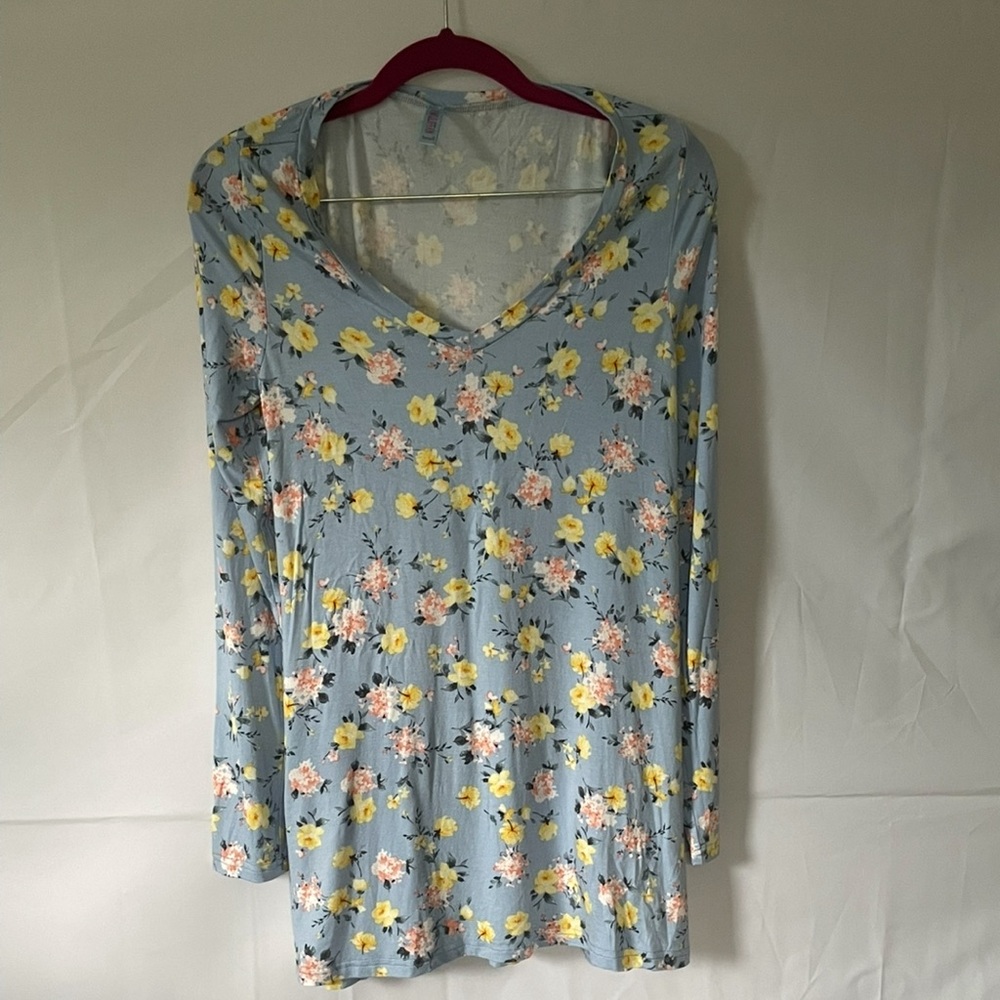 Floral Long Sleeve Top/Tunic